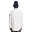 【Timberland】男款白色長袖襯衫外套(A2AHZA94)