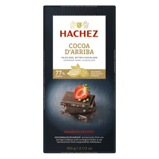 【HACHEZ】21365 草莓巧克力77% 100g