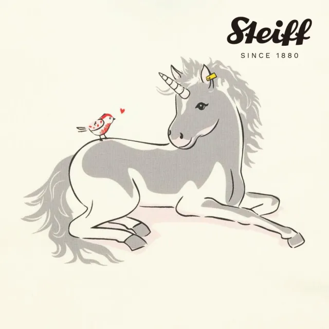 【STEIFF】熊頭童裝 獨角獸長袖T恤(長袖上衣)