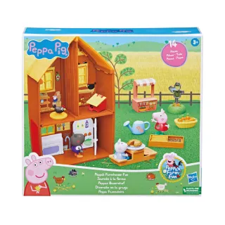 【Peppa Pig 粉紅豬】粉紅豬小妹 農場小屋遊戲組 F6391(佩佩豬)