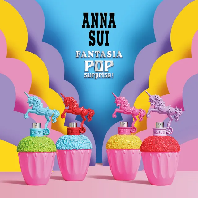 【ANNA SUI 安娜蘇】童話彩虹獨角獸淡香水50ml任選(贈化妝包+小香乙瓶.專櫃公司貨)