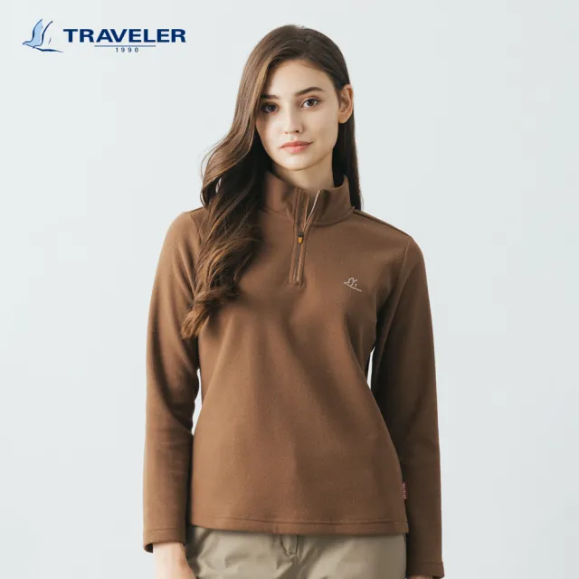 【TRAVELER 旅行者】女款消臭吸排保暖上衣＿232TR826(消臭/吸排/保暖上衣)