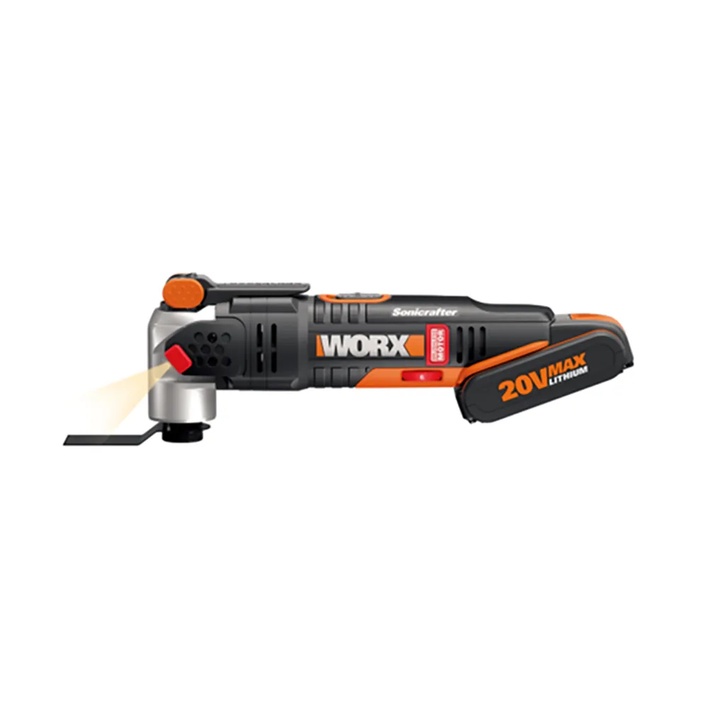 【WORX 威克士】20V 無刷鋰電磨切機-雙電池套裝組(WX693.1)