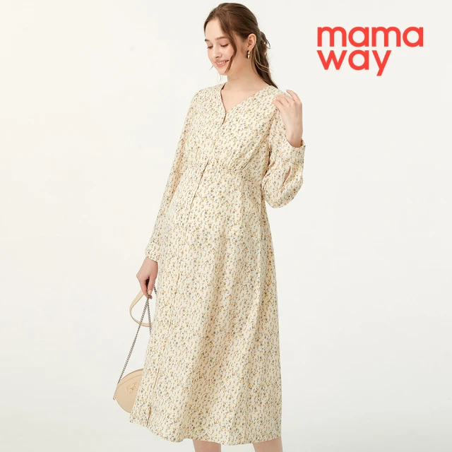 mamaway 媽媽餵 質感柔軟中高領孕哺針織衫優惠推薦