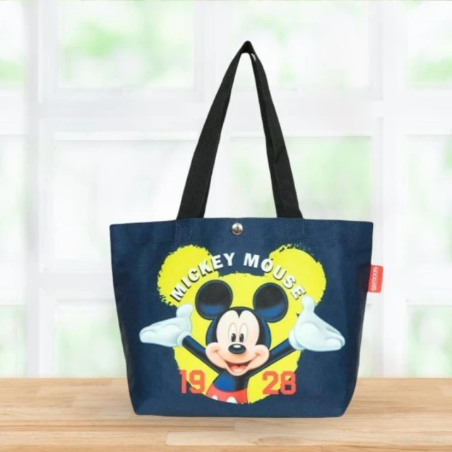 Disney 迪士尼 聯名款迪士尼手提袋系列 OUTDOOR PRODUCTS(正反面都有超Q圖案)