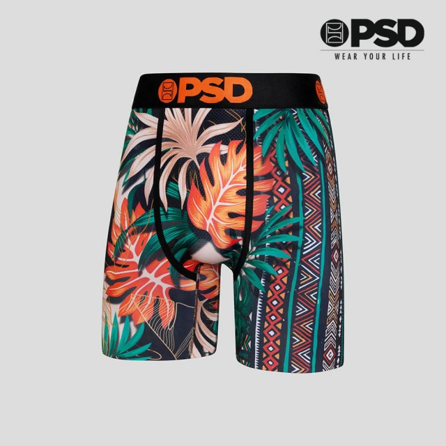PSD Underwear FLORAL- 平口四角褲-迷霧