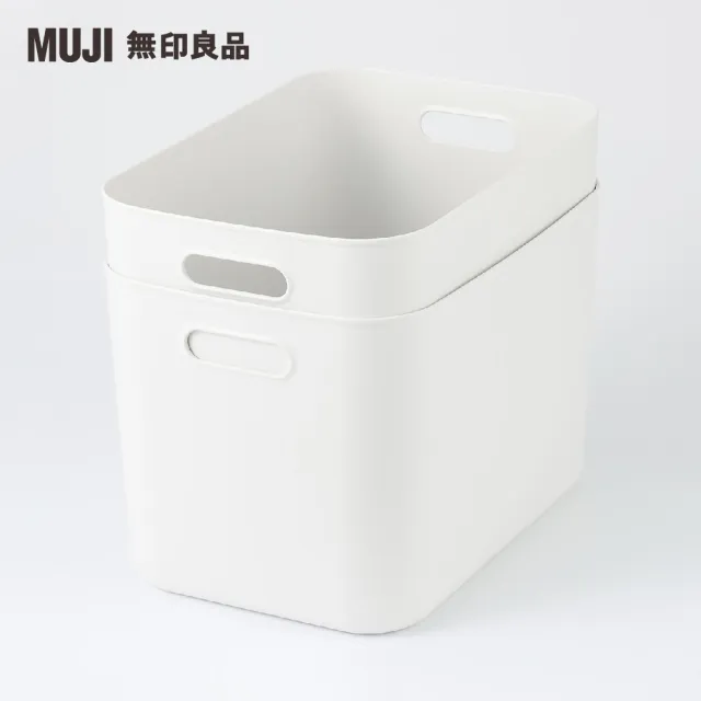 【MUJI 無印良品】軟質聚乙烯收納盒/大(6入組)