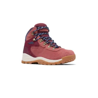 【Columbia 哥倫比亞官方旗艦】女款-NEWTON RIDGE™Omni-Tech防水高筒登山鞋-甜菜根紅(UBL45520IU/HF)