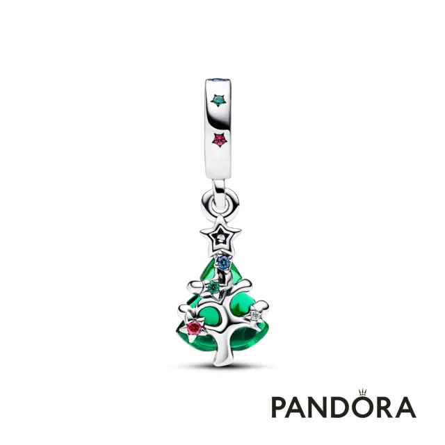 【Pandora官方直營】璀璨聖誕樹吊飾
