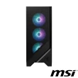 【MSI 微星】MAG FORGE 320R AIRFLOW ATX電腦機殼(顯卡限長39cm/塔扇限高16cm/玻璃側透)