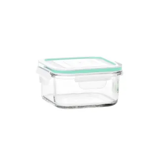 【Glasslock】強化玻璃微波保鮮盒-正方形490ml