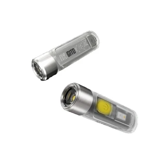 【NITECORE】TIKI GITD 夜光鑰匙燈 300流明 UV 紫外光(戶外 露營 釣魚手電筒 輕巧鑰匙燈 超強白光)