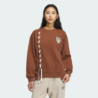 【adidas 愛迪達】長袖上衣 大學T 女 - Originals(IN1092)