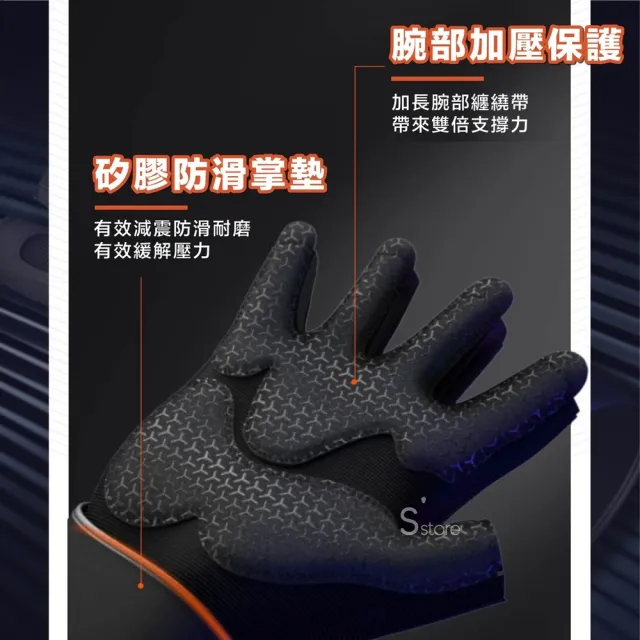 【S-SportPlus+】健身手套 運動手套 半指手套(護腕 重訓手套 健身護腕 重量訓練 拳擊 透氣 耐磨 登山)