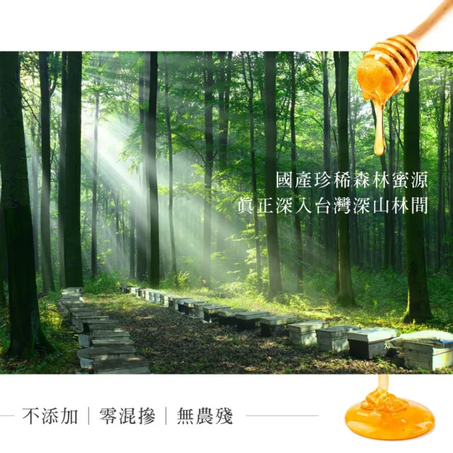 【情人蜂蜜】台灣天空森林蜜700gX3入