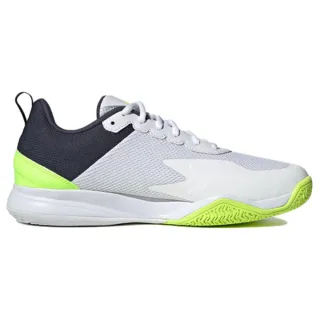 【adidas 愛迪達】休閒鞋 男鞋 運動鞋 網球鞋 COURTFLASH SPEED 白綠 IG9539