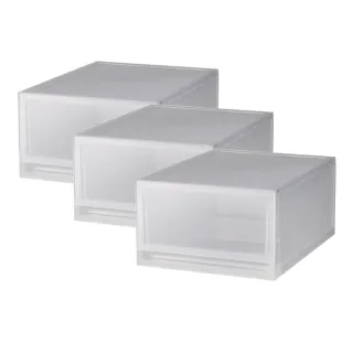 【特力屋】3入組 FINE抽屜式整理箱32L 45.6*51*20.5cm LF-5101