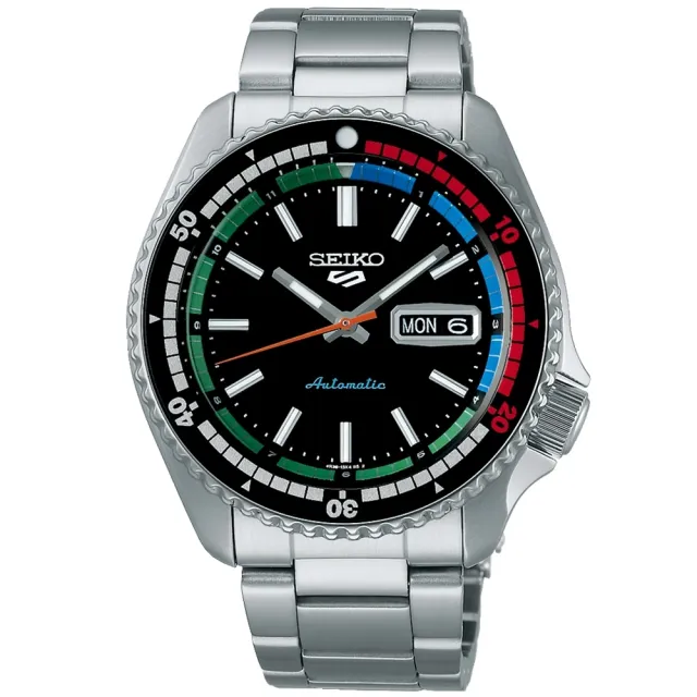 【SEIKO 精工】5 Sports SKX 55周年 現代詮釋版1969機械錶 -橘/黑/銀灰(SRPH11K1/SRPK13K1/SRPK09K1)