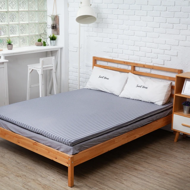 歐德沐 冬夏兩用雙面床墊90*190cm 加厚6公分 高效護