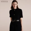【JESSICA】簡約利落襯衫領修身短袖洋裝J30437