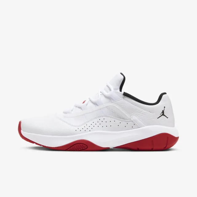 NIKE 耐吉】Air Jordan 11 CMFT Low 男籃球鞋運動實戰球鞋白紅(CW0784