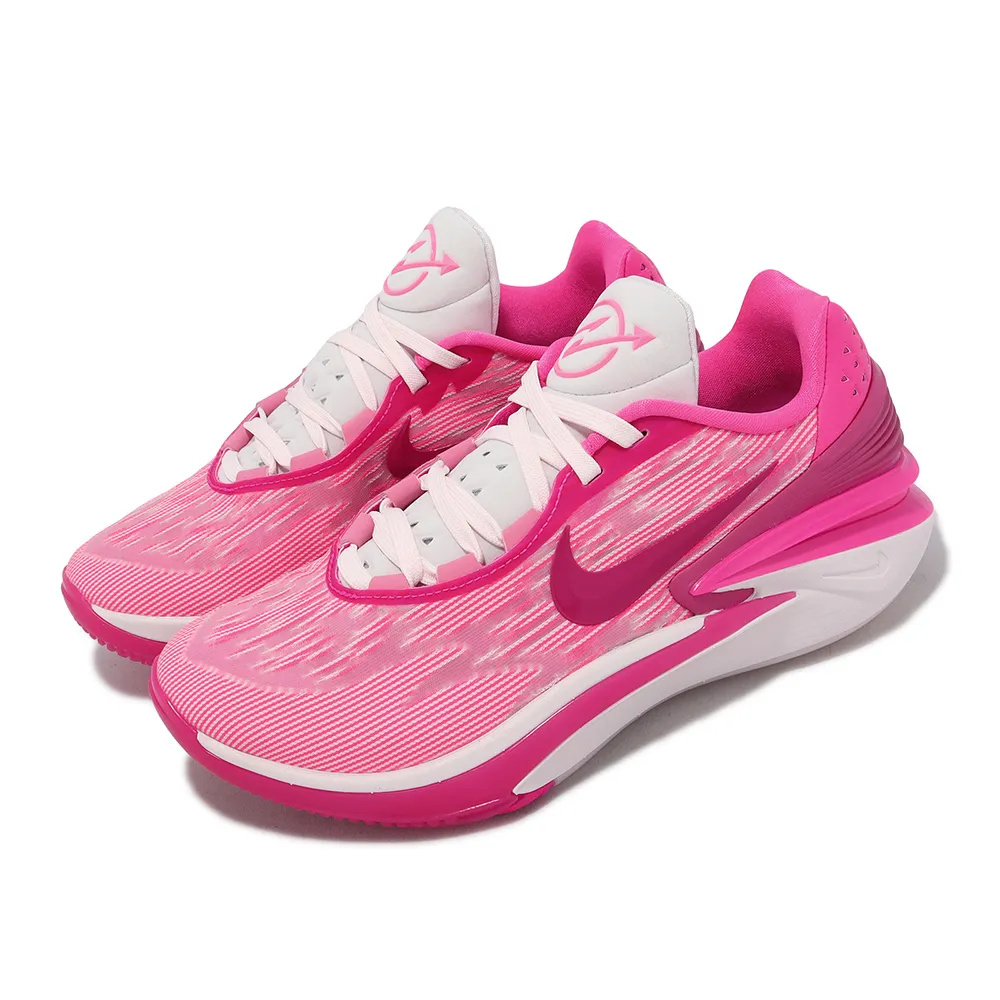 NIKE 耐吉 籃球鞋 Air Zoom G.T. Cut 2 EP Hyper Pink 粉紅 男鞋 女鞋 乳癌平民版(DJ6013-604)