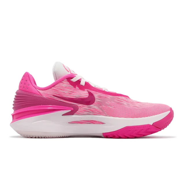 【NIKE 耐吉】籃球鞋 Air Zoom G.T. Cut 2 EP Hyper Pink 粉紅 男鞋 女鞋 乳癌平民版(DJ6013-604)