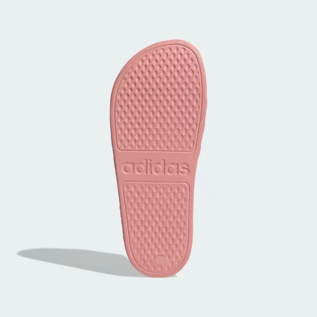 【adidas 愛迪達】拖鞋 女鞋 運動 ADILETTE AQUA 粉 GZ5877