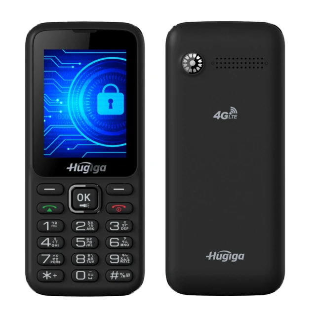 Hugiga 大螢幕4G單卡折疊手機/長輩機 A38(全配/