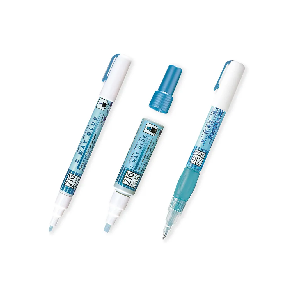Kuretake 吳竹】雙十一限定_ZIG 乾濕兩用膠水筆全套組- momo購物