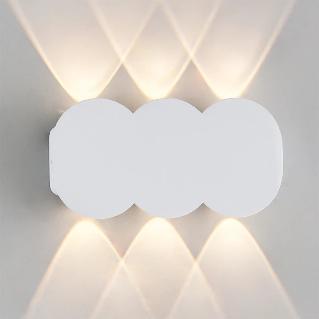 特韋LED6W壁燈8706白(走廊/玄關/樓梯間/點氣氛/床頭)