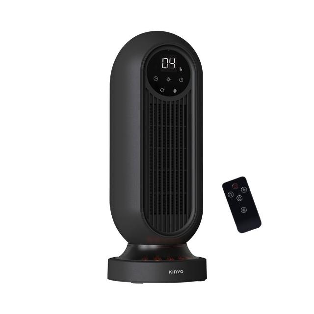 【KINYO】微電腦遙控PTC陶瓷瞬熱電暖器(EH-200)