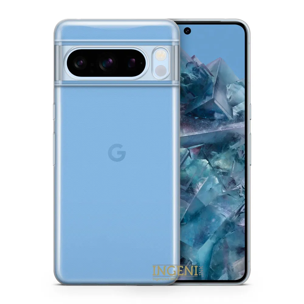 【INGENI徹底防禦】Google Pixel 8 Pro 保護殼 日系全軟式TPU吸震防摔保護殼 全透明