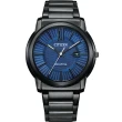 【CITIZEN 星辰】光動能海軍藍手錶-42mm 送行動電源 畢業禮物(AW1217-83L)