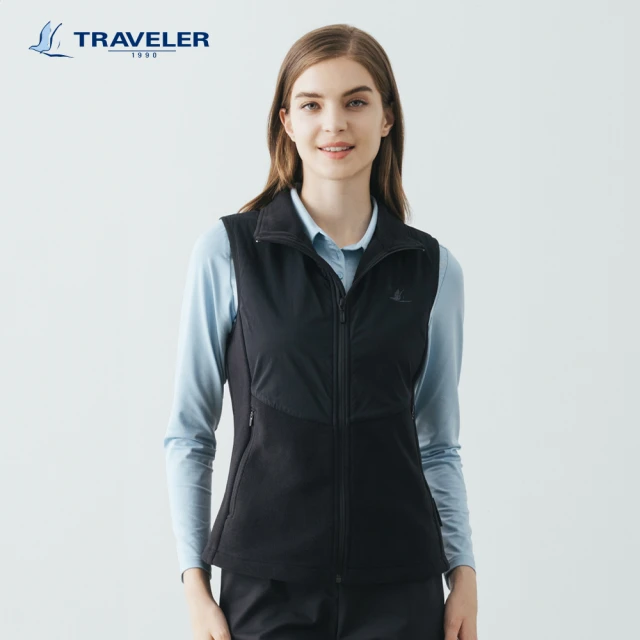 【TRAVELER 旅行者】女款Polartec THERMAL PRO保暖背心＿232TR306(Polartec THERMAL PRO／保暖背心)