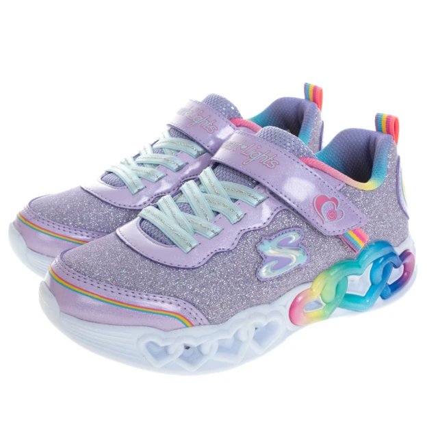 SKECHERS 女童系列 燈鞋 INFINITE HEART LIGHTS(303751LLVMT)