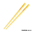 【Piyo Piyo 黃色小鴨】兒童筷子(黃色 學習餐具 2~8歲)