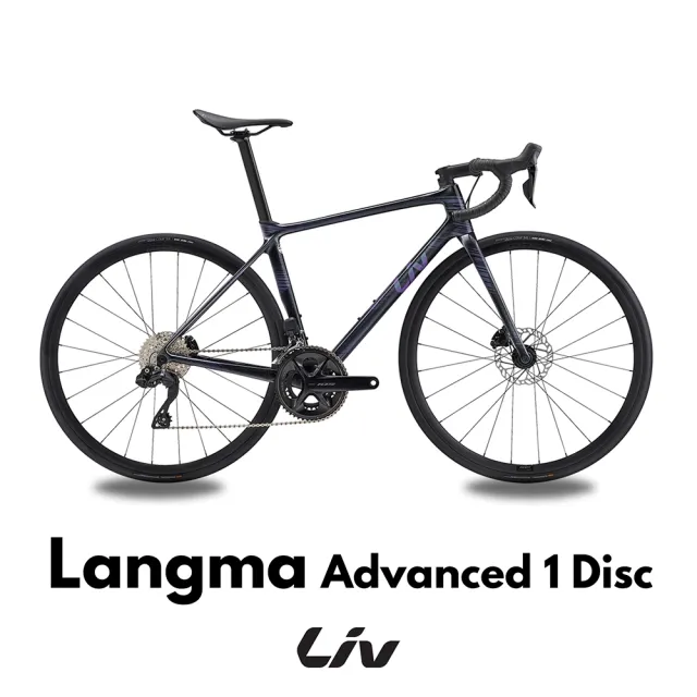 【GIANT】Liv LANGMA ADVANCED 1 DISC 女性極速公路自行車 2024