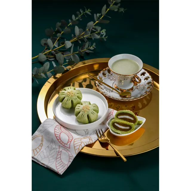 【和生御品】抹茶白玉酥6入禮盒(宮廷茶點 傳統點心 下午茶)_年菜 年節禮盒