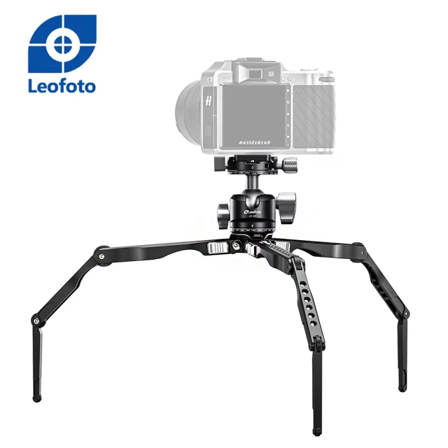 Leofoto 徠圖 MT-04+LH-25R蜘蛛型三腳架(彩宣總代理)