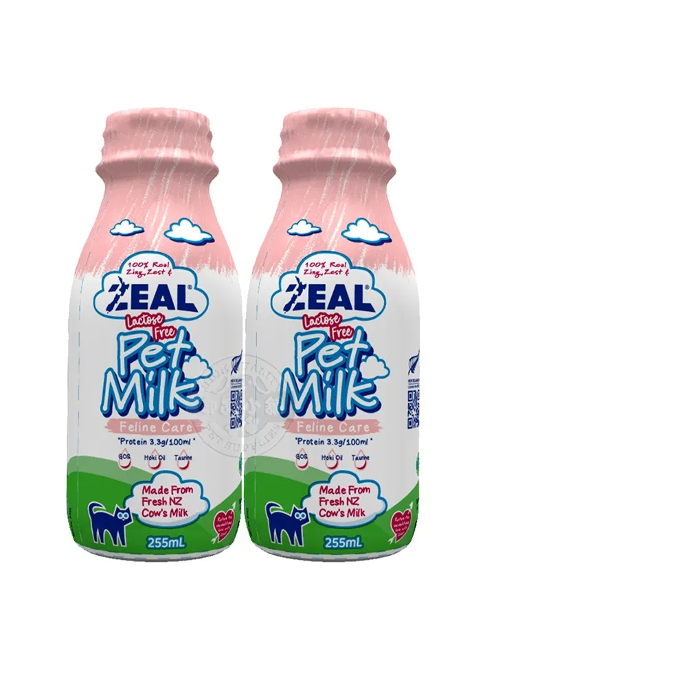 【ZEAL 真致】紐西蘭貓咪專用鮮乳255ml x2罐