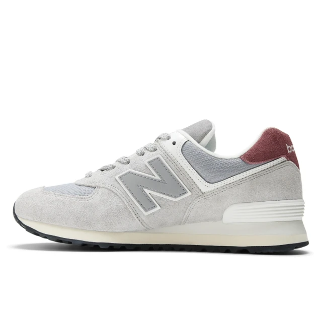 NEW BALANCE 休閒鞋 574 男女鞋 灰紅 D楦 