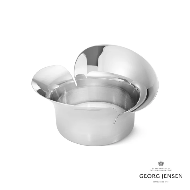 Georg Jensen 喬治傑生 BLOOM 柱狀燭臺(不鏽鋼)