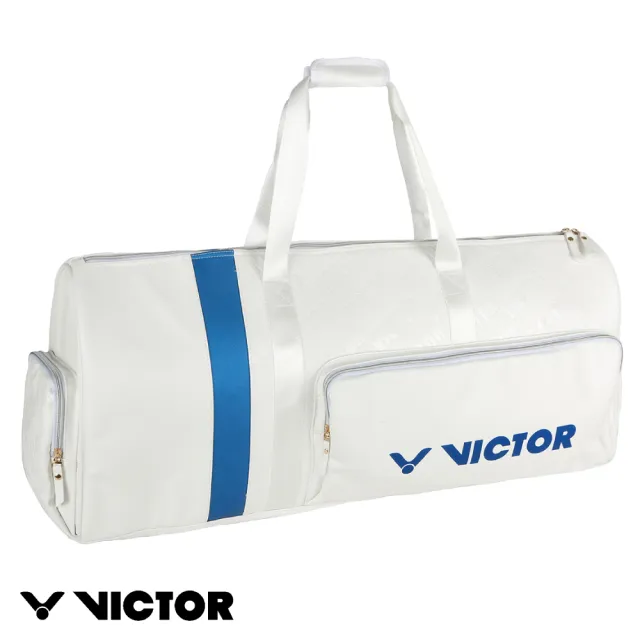 【VICTOR 勝利體育】6支裝矩形包 羽球拍包(BR5613 A白)