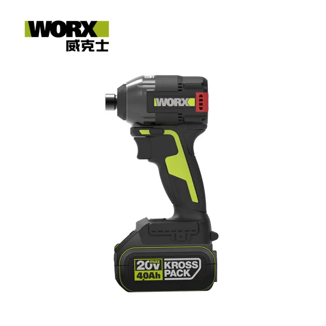 【WORX 威克士】20V 無刷鋰電 8 段速 230N.m 衝擊起子機(WU291D)