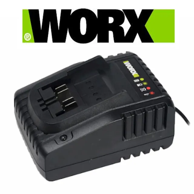 【WORX 威克士】20V 2A 綠標鋰電充電器(WA3924)