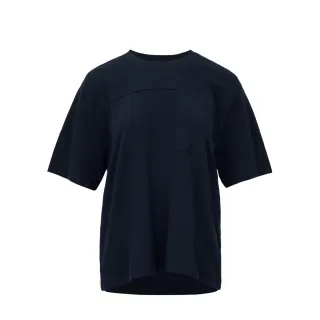 【Timberland】女款深寶石藍口袋短袖T恤(A6HQS433)