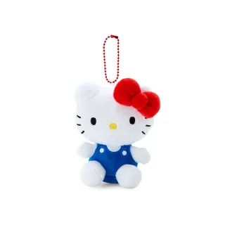 【SANRIO 三麗鷗】經典坐姿造型絨毛玩偶吊飾 Hello Kitty