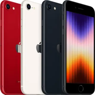 【Apple】A級福利品 iPhone SE3 256G 4.7吋(贈充電組+玻璃貼+保護殼)