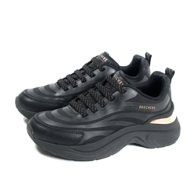 【SKECHERS】SKECHERS LOS ANGELES 運動鞋 女鞋 黑/粉紅 177575BBK no728